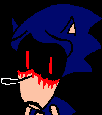 High Quality Sonic.exe No Bitches? Blank Meme Template
