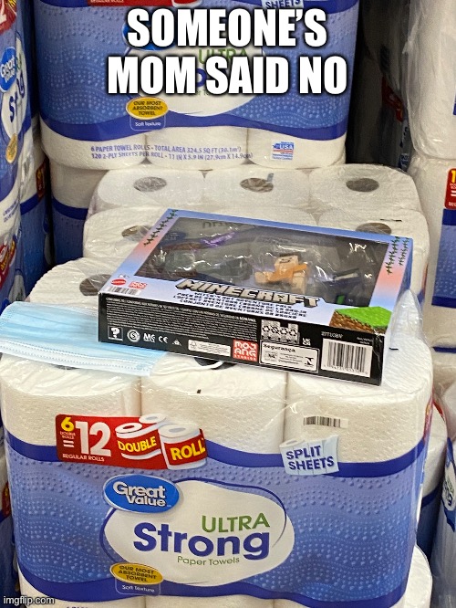 Walmart | SOMEONE’S MOM SAID NO | image tagged in walmart life | made w/ Imgflip meme maker
