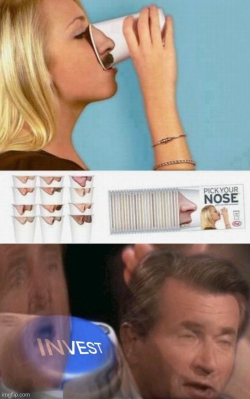 nose cups | image tagged in invest,memes,products,why are you reading this | made w/ Imgflip meme maker