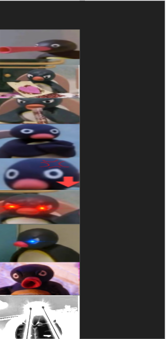 Pingu Becoming Angry Blank Meme Template