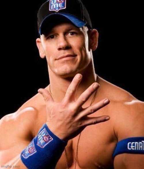 Where is John Cena all I see is a blank picture | image tagged in john cena | made w/ Imgflip meme maker