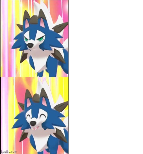 fixed lycandrake | image tagged in fixed lycandrake | made w/ Imgflip meme maker