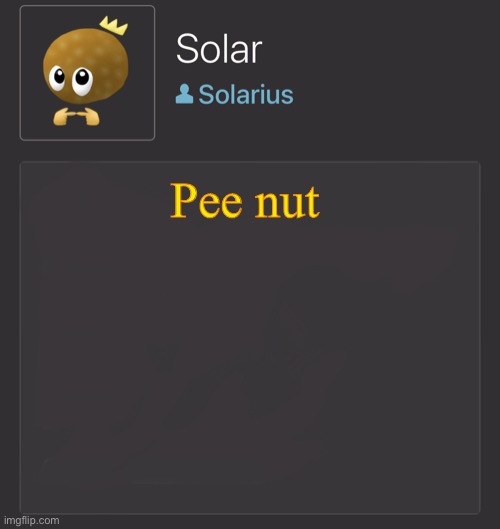 J | Pee nut | image tagged in j | made w/ Imgflip meme maker