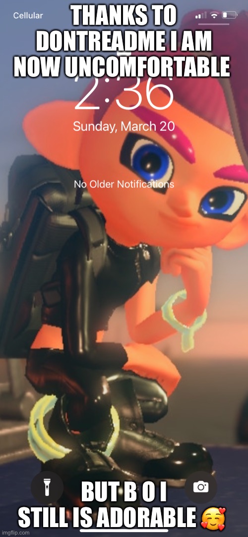 H e l p  m e | THANKS TO DONTREADME I AM NOW UNCOMFORTABLE; BUT B O I STILL IS ADORABLE 🥰 | made w/ Imgflip meme maker
