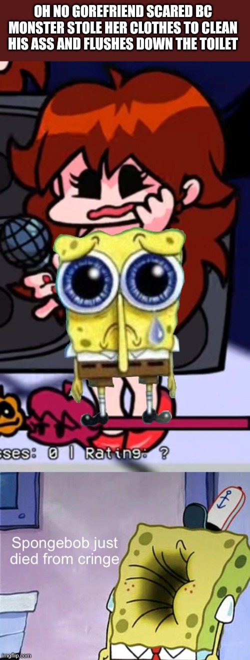 Idk how many other people have pointed it out but the pomni plush has  almost the same face as the sad SpongeBob meme : r/GlitchProductions