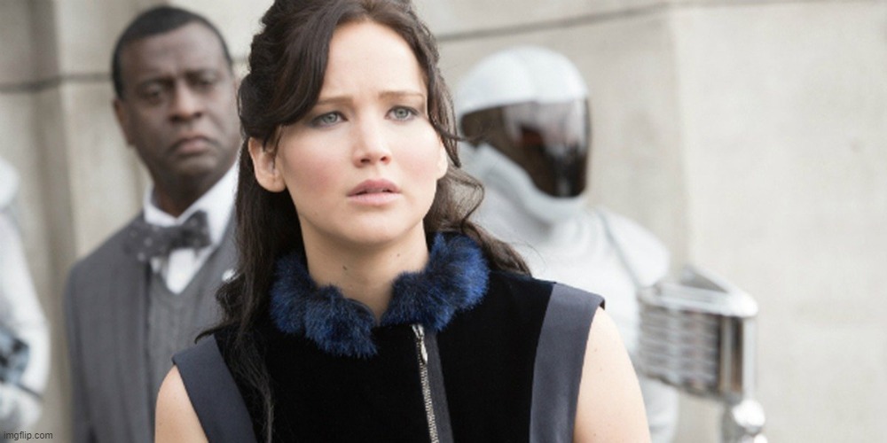 Katniss Everdeen squint | image tagged in katniss everdeen squint | made w/ Imgflip meme maker