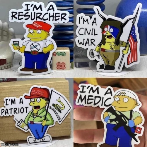 Maga stickers | image tagged in conservatives,republican,trump,trump supporter,democrat,liberal | made w/ Imgflip meme maker