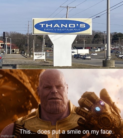 I'd definitely want to eat here if i could | image tagged in blank white template,but this does put a smile on my face | made w/ Imgflip meme maker