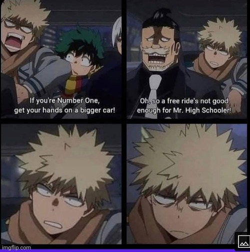 He knows how to cut off bakugo! Mad respect! | image tagged in anime,memes,my hero academia | made w/ Imgflip meme maker