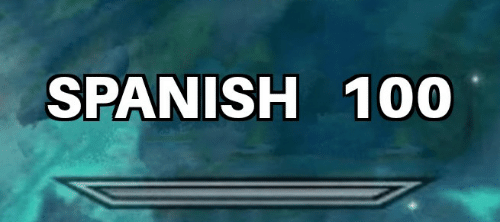 Spanish 100 Blank Meme Template