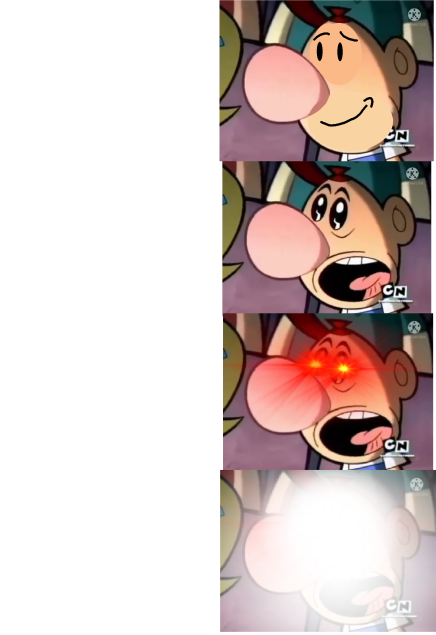 High Quality billy becoming nani Blank Meme Template