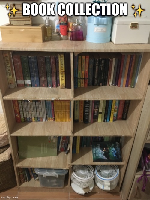 ✨ BOOK COLLECTION ✨ | made w/ Imgflip meme maker