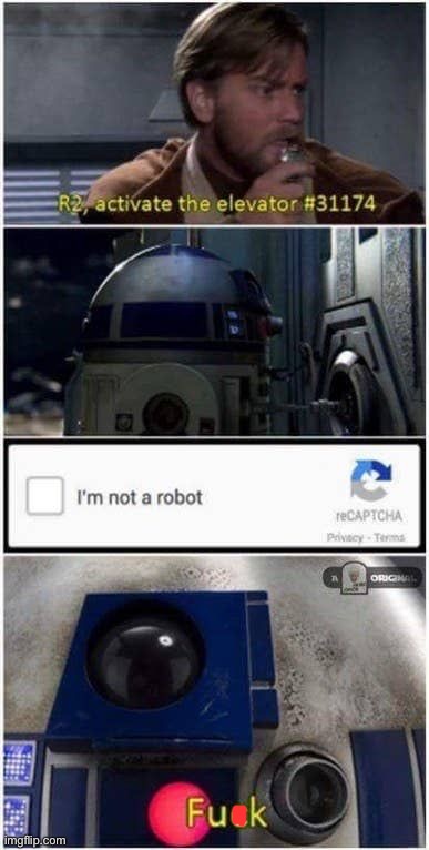 Oh hecc | image tagged in memes,funny,star wars | made w/ Imgflip meme maker