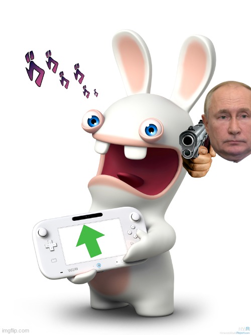 Gamepad Rabbid | image tagged in gamepad rabbid | made w/ Imgflip meme maker