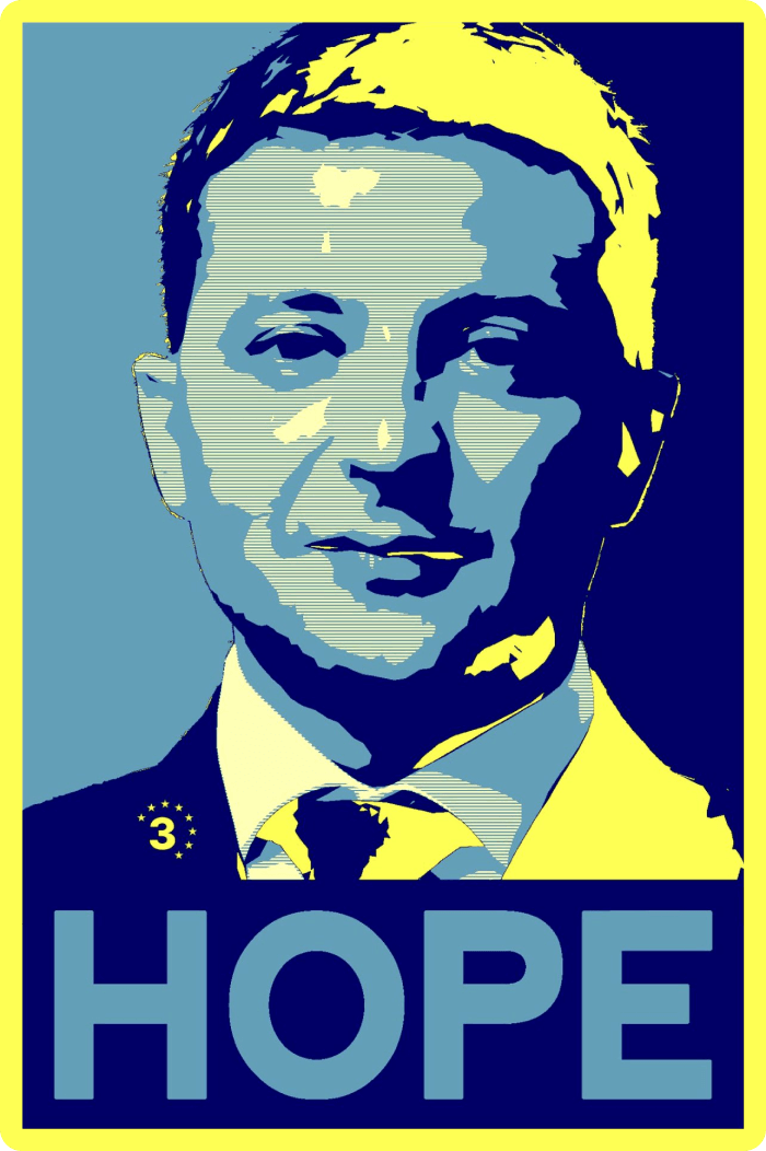 High Quality Volodymyr Zelensky hope Blank Meme Template