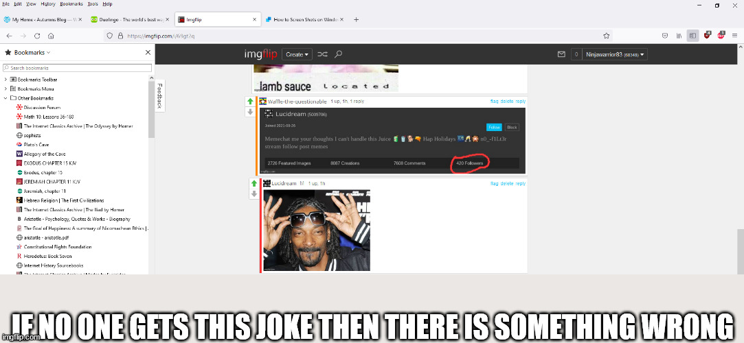 IF NO ONE GETS THIS JOKE THEN THERE IS SOMETHING WRONG | made w/ Imgflip meme maker