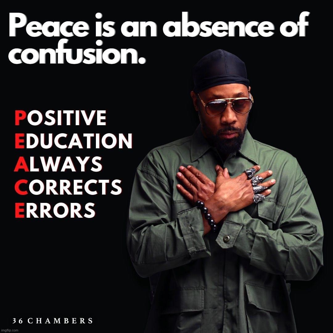 RZA peace | image tagged in rza peace | made w/ Imgflip meme maker