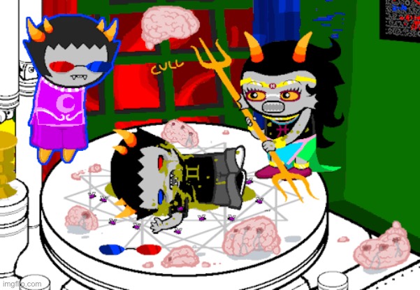 Someone who hasn’t seen homestuck try to explain this | made w/ Imgflip meme maker