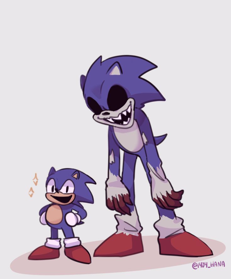High Quality Faker Sonic and Black Sun Sonic Blank Meme Template