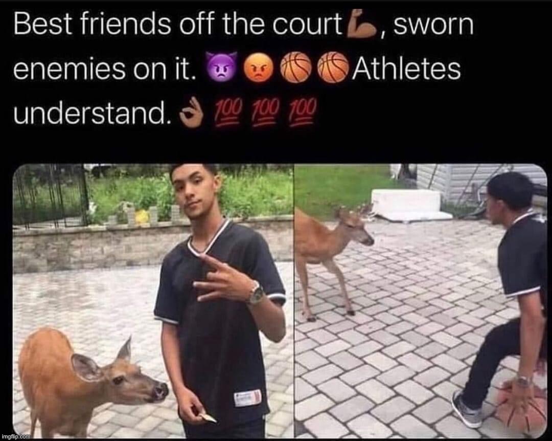 richard | image tagged in athletes understand,sworn,enemies,on,the,court | made w/ Imgflip meme maker