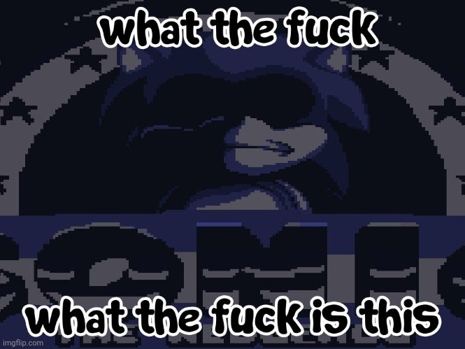 Sonic wtf is this | image tagged in sonic wtf is this | made w/ Imgflip meme maker