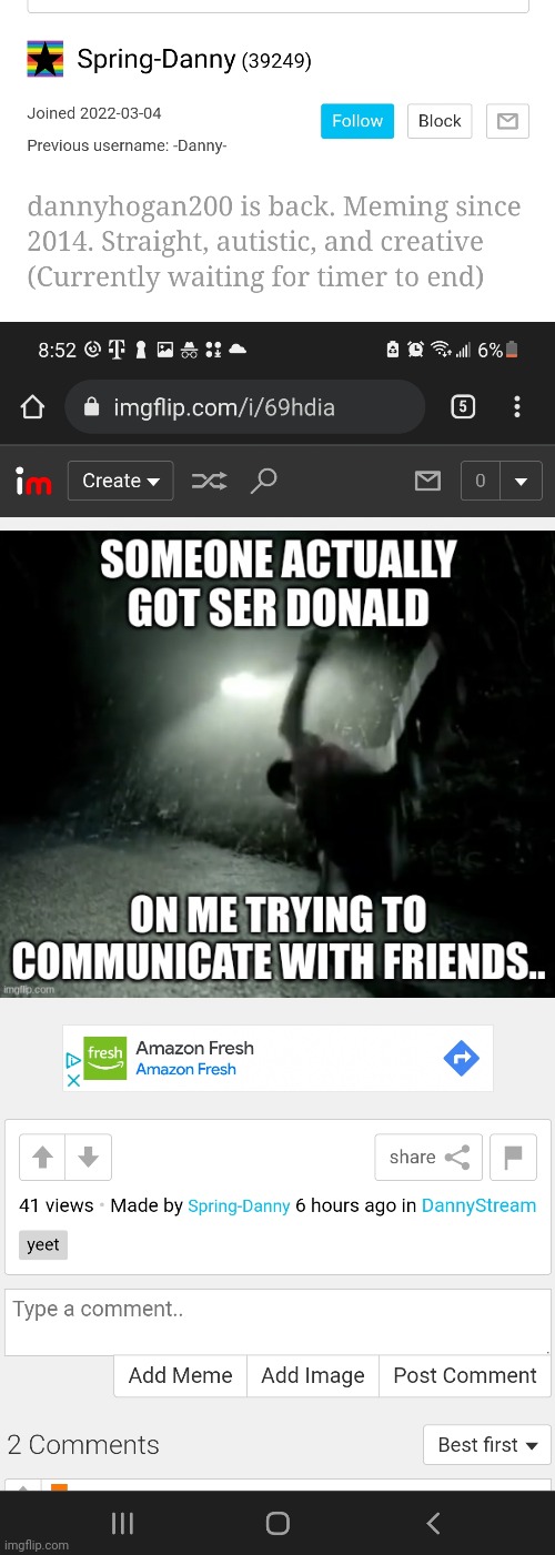 HOLY CRAP, DONALD ACTUALLY DID SOMETHING, now if Olympian did it | made w/ Imgflip meme maker