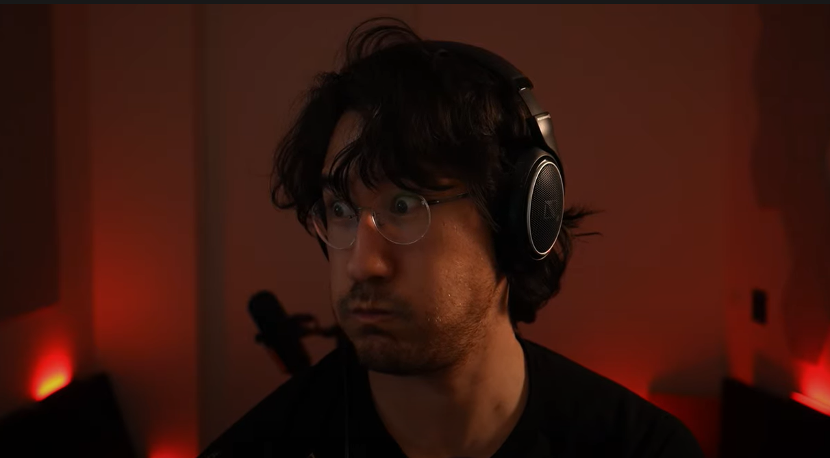 Markiplier Sweaty Scared Blank Meme Template