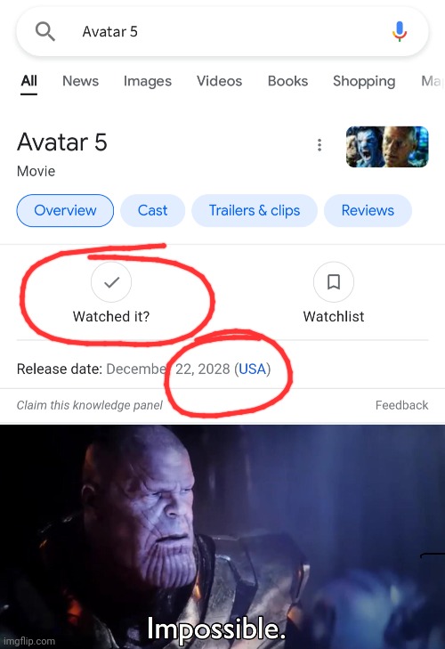 I legit looked this up today | image tagged in thanos impossible,google search,avatar,stupid,you had one job just the one | made w/ Imgflip meme maker