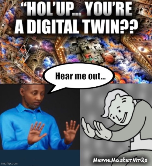 Edwinrogersvt | image tagged in funny memes,vr,twins | made w/ Imgflip meme maker