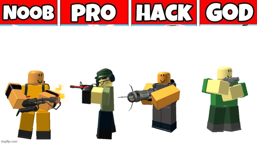 noob pro - Hackers Meme