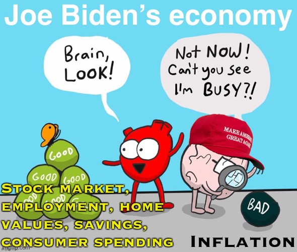 Joe Biden’s economy | image tagged in joe biden,inflation,economics,economy,biden,conservative logic | made w/ Imgflip meme maker