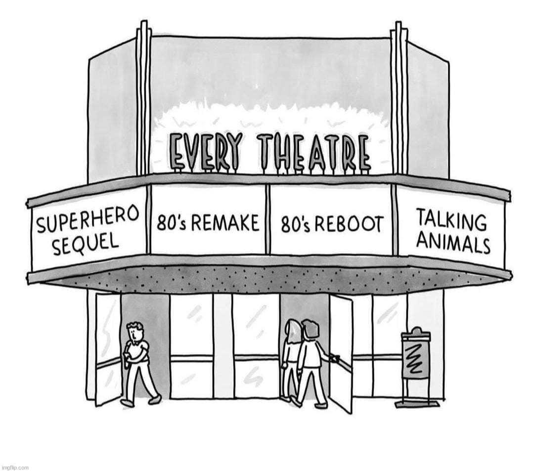 Movies these days | image tagged in comics/cartoons | made w/ Imgflip meme maker