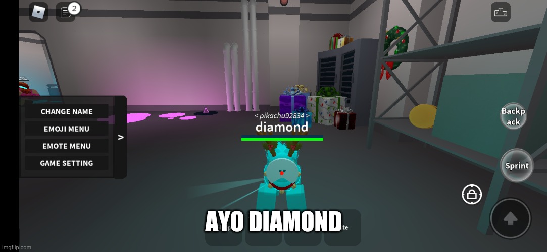 Diamond | AYO DIAMOND | image tagged in kaiju | made w/ Imgflip meme maker