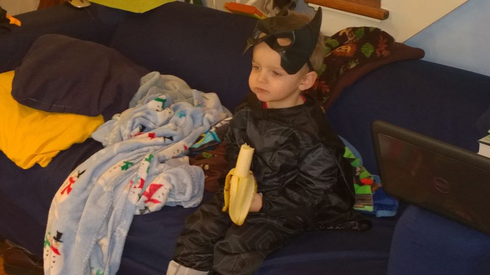 Batboy Banana Blank Meme Template