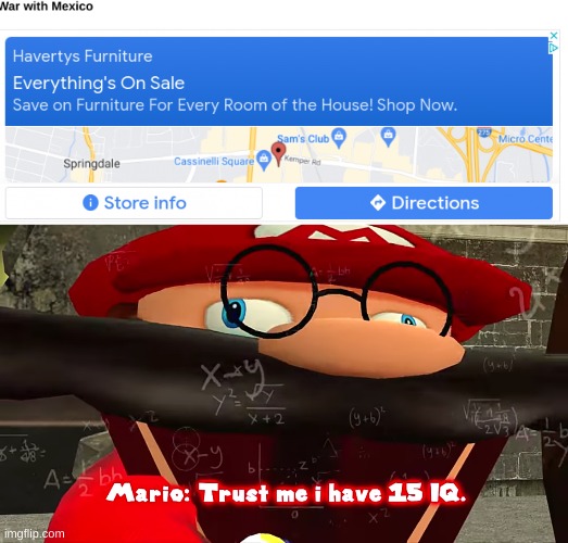image tagged in trust me i have 15 iq | made w/ Imgflip meme maker