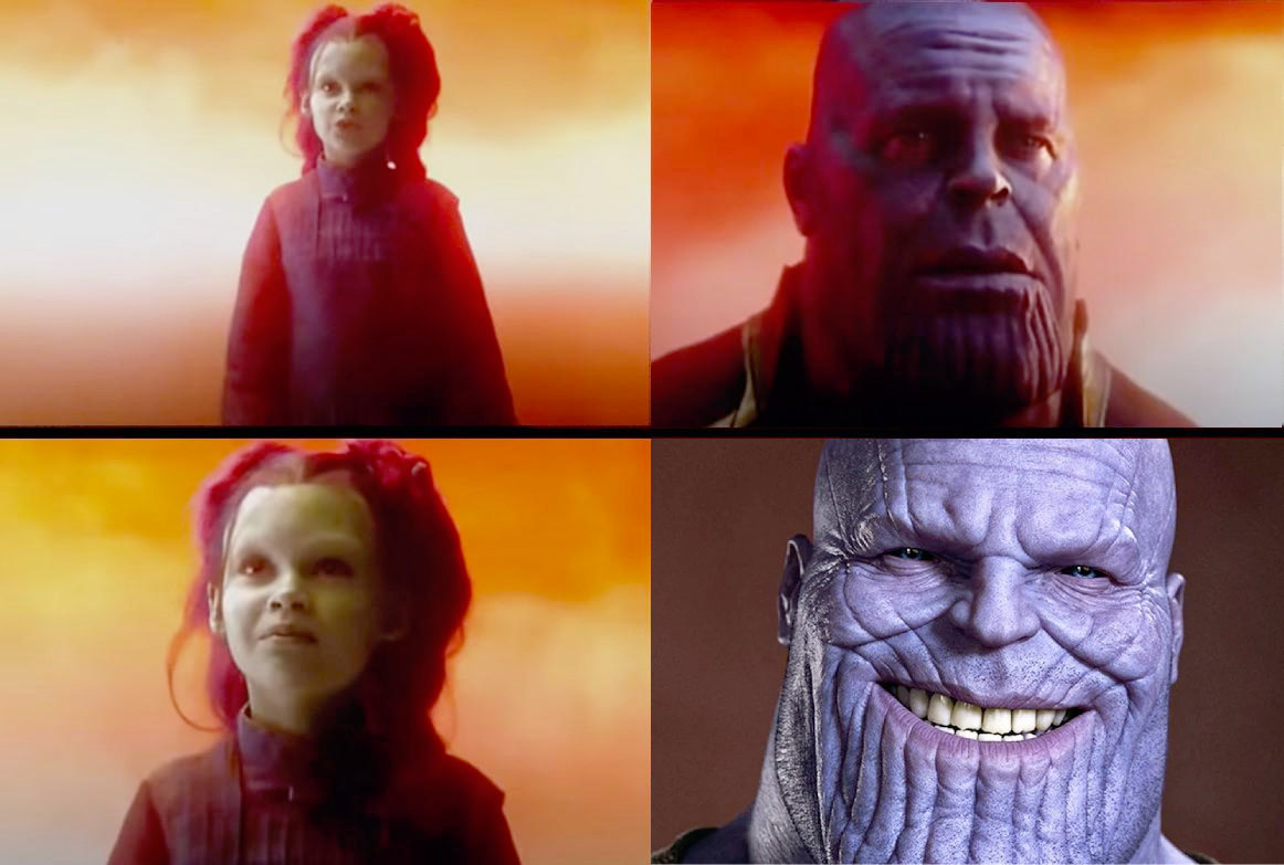 High Quality Thanos No Consequences Blank Meme Template