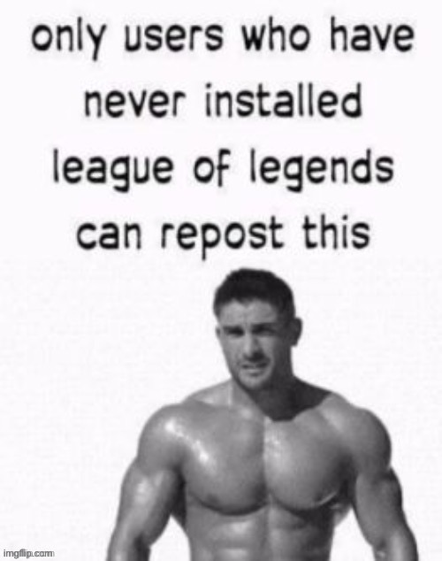 Only users no leage legensie Blank Meme Template
