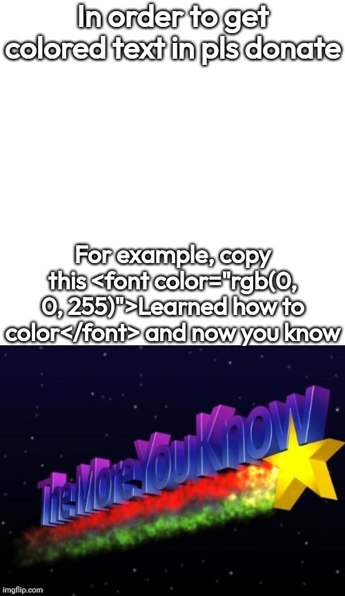 How to Change Text Color in Pls Donate : r/GaugingGadgets