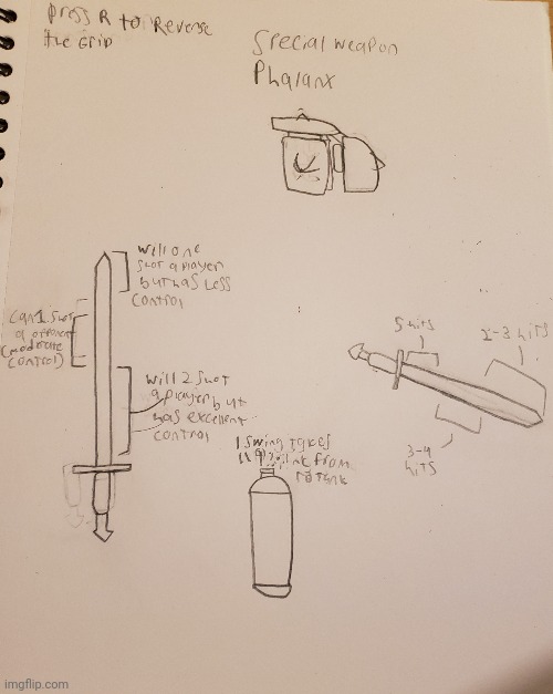 The ink sword (Hopefully in splatoon 3) Info in comments | made w/ Imgflip meme maker