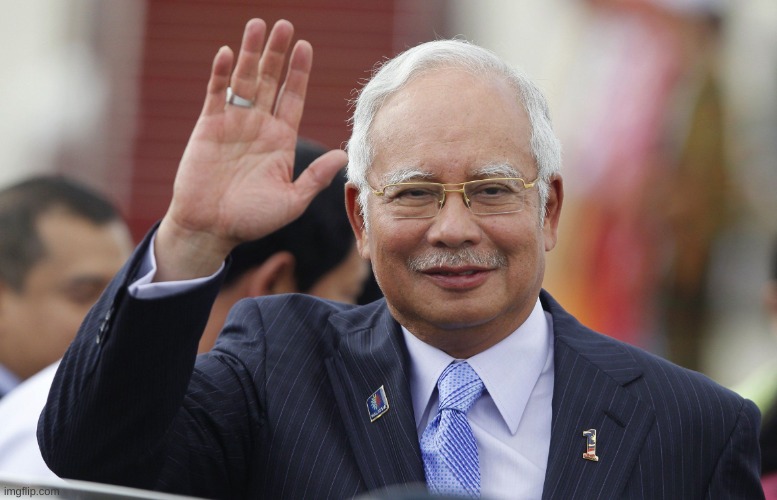 Najib hail hitler | image tagged in najib hail hitler | made w/ Imgflip meme maker