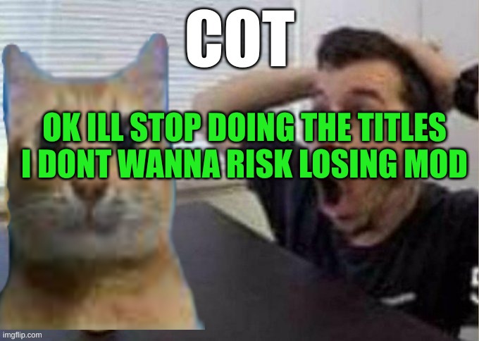 The FitnessGram Pacer Test is a multistage aerobic capacity test that progressively gets more difficult as it continues. The 20  | OK ILL STOP DOING THE TITLES I DONT WANNA RISK LOSING MOD | image tagged in guy surprised by cot | made w/ Imgflip meme maker