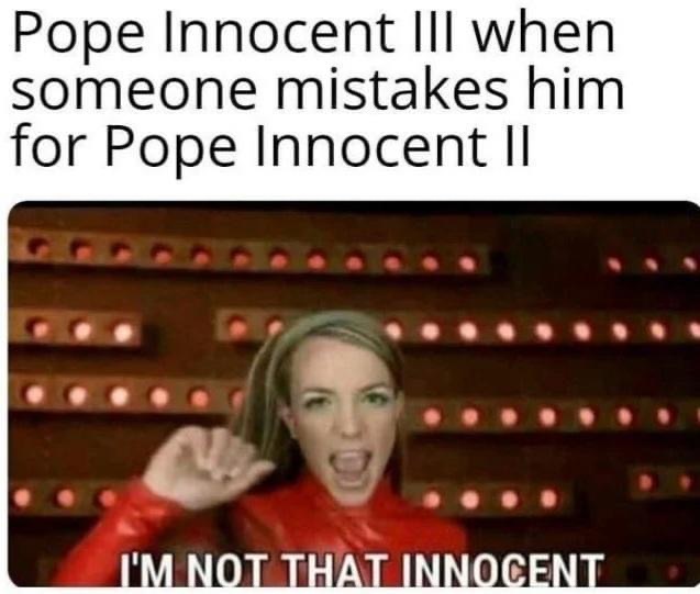 High Quality Pope Innocent III Blank Meme Template