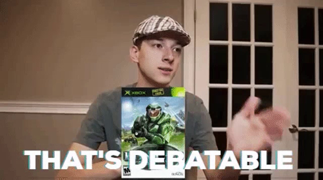 Hew Moran Halo Combat Evolved That’s Debatable Blank Meme Template