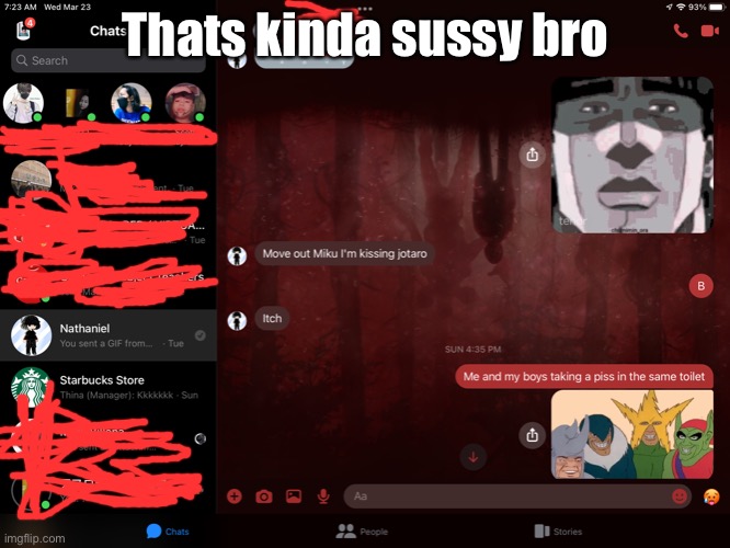 Lol | Thats kinda sussy bro | image tagged in sus | made w/ Imgflip meme maker