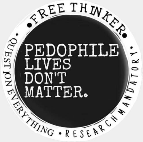 Pedo lives don't Matter logo Blank Meme Template