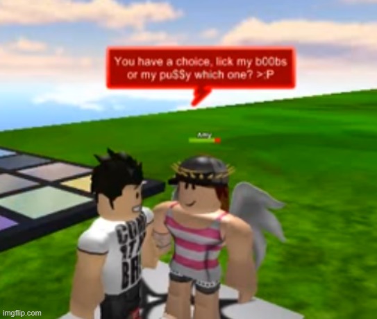 the g in roblox stands for good moderation | made w/ Imgflip meme maker