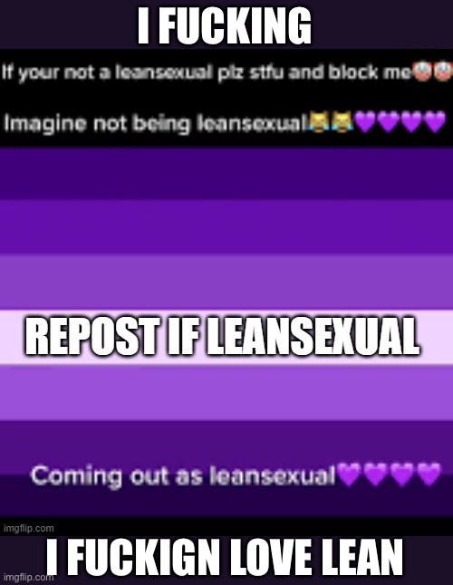 I FUCKING; I FUCKIGN LOVE LEAN | made w/ Imgflip meme maker