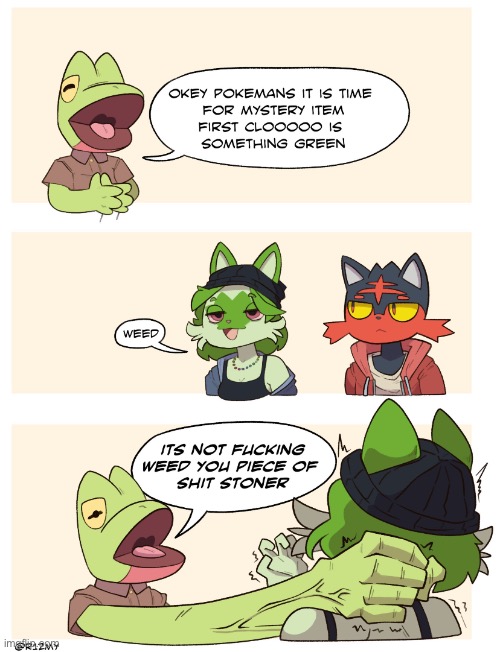 Weed (not my comic) | made w/ Imgflip meme maker