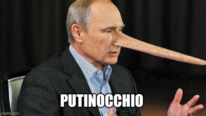 Putinocchio | PUTINOCCHIO | image tagged in putinocchio | made w/ Imgflip meme maker