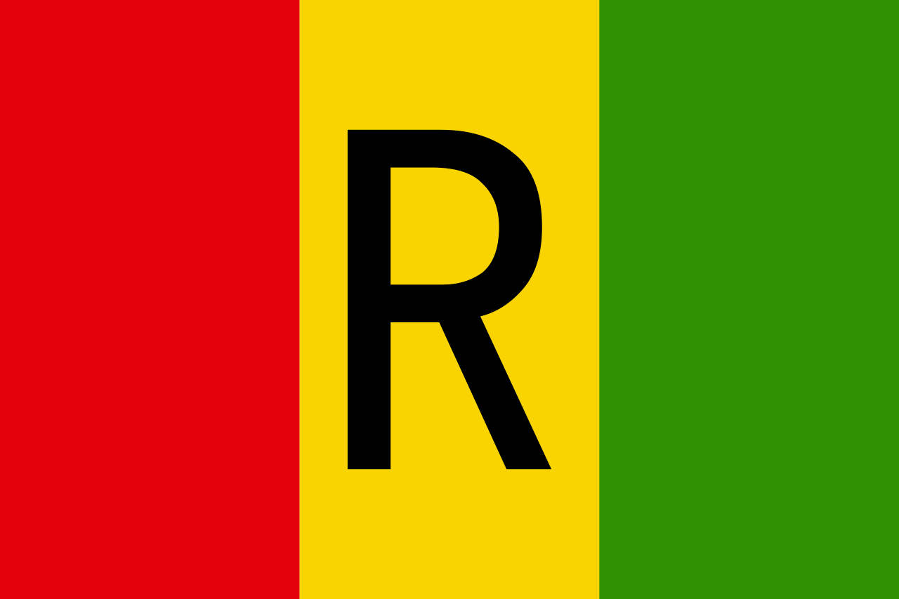 High Quality Old Rwanda Flag Blank Meme Template